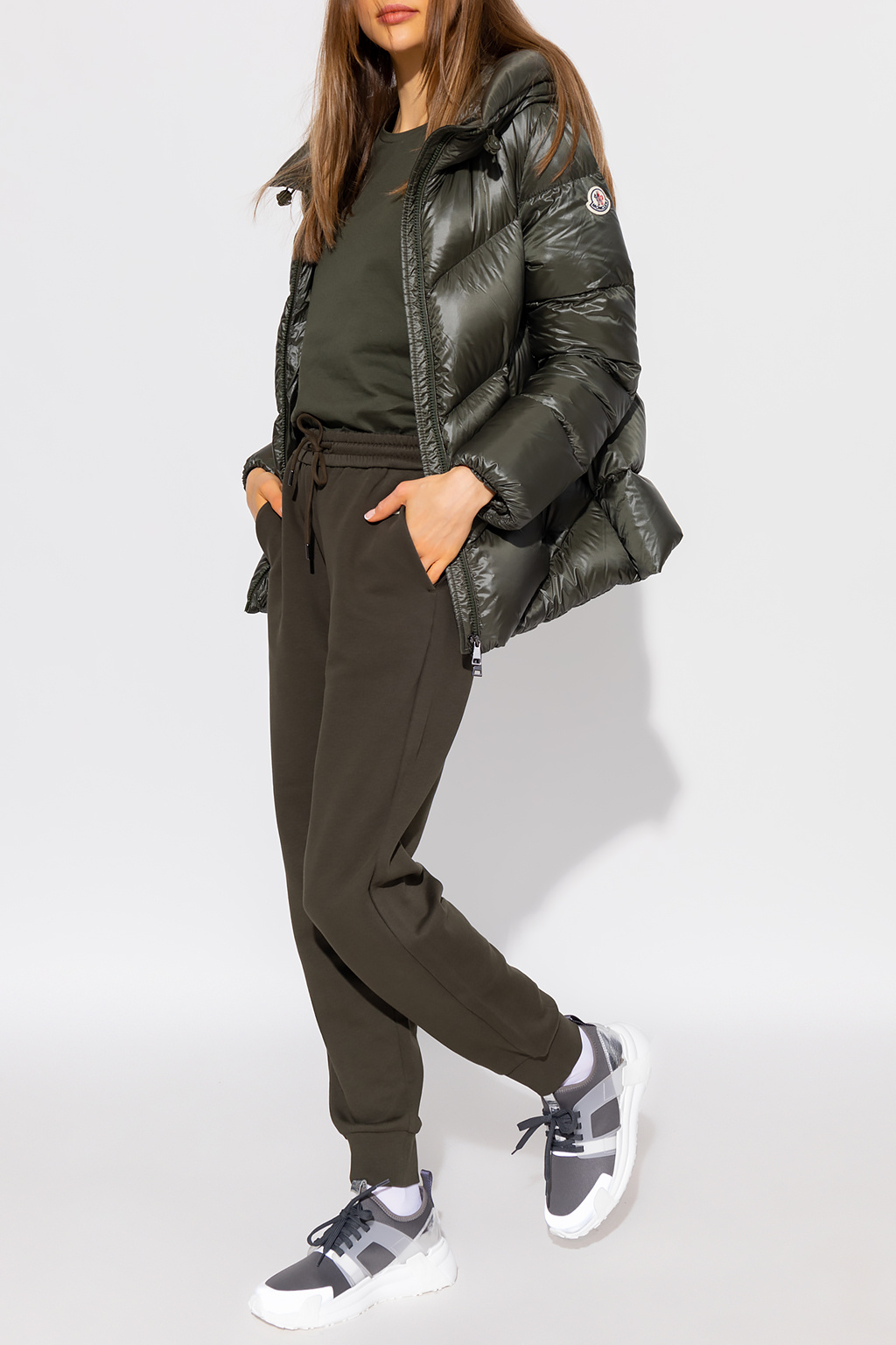 しん (PSG、MONCLER) Moncler Zin Shiny Quilted Puffer In Navy | ModeSens